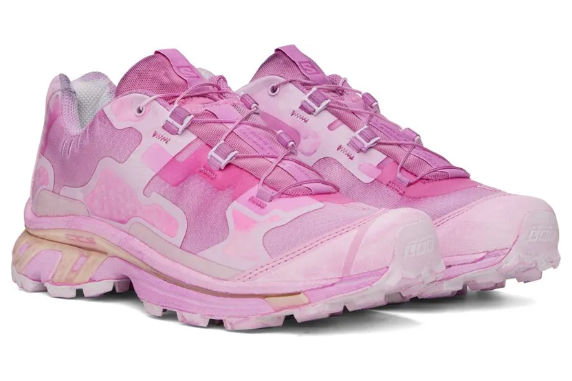 11 by Boris Bidjan Saberi Pink Salomon Edition Bamba5 Sneakers (223 11xS) (4)