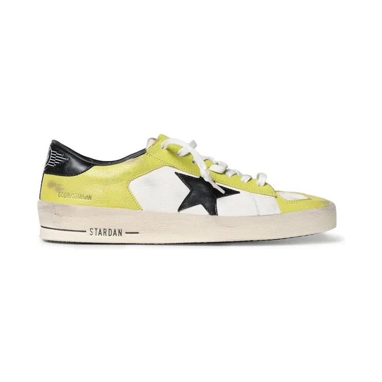 Golden Goose Stardan Yellow White Black (GMF00128F00412082162)