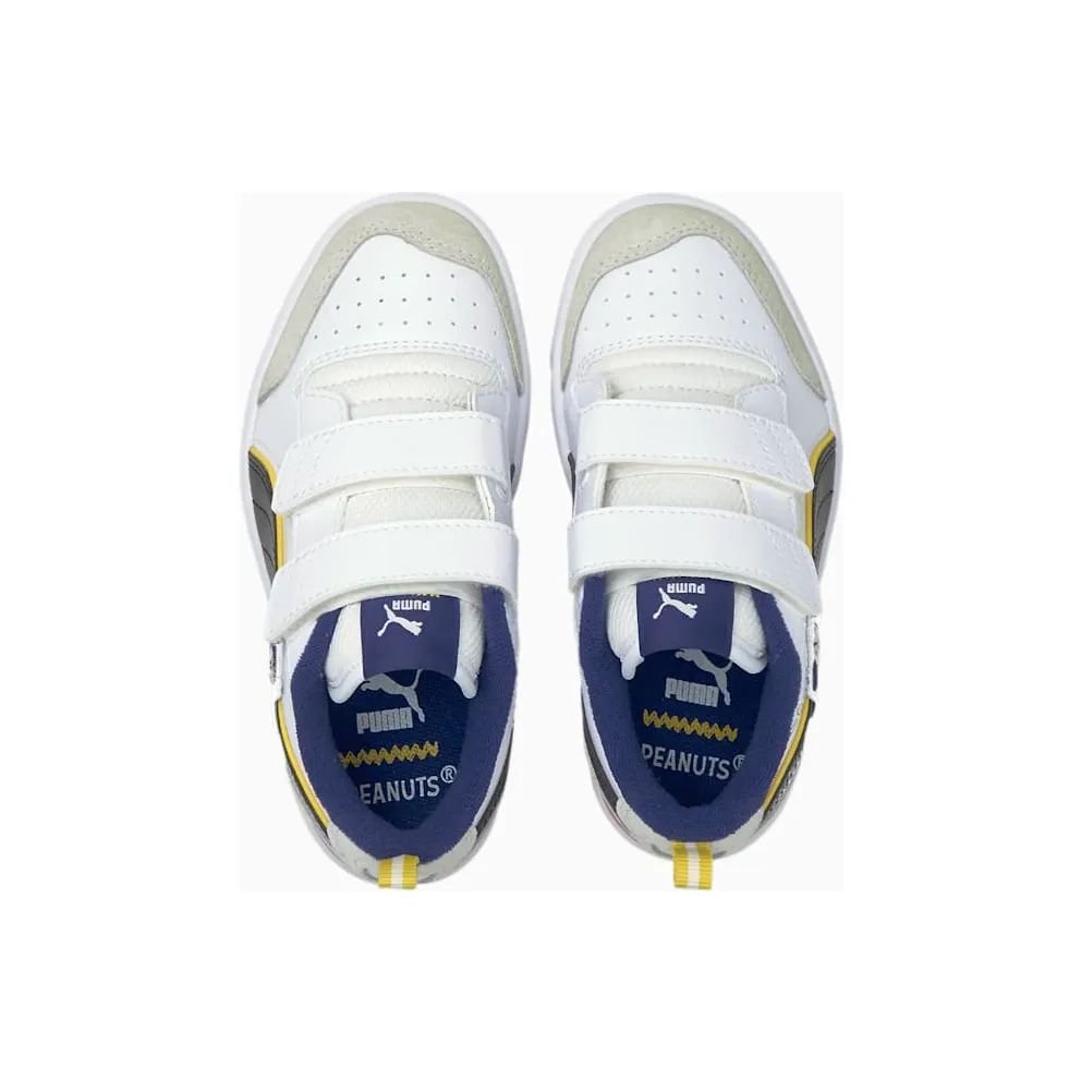 Puma x PEANUTS Ralph Sampson V Kids White/Black (375794-01)