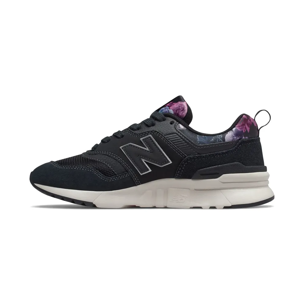 New Balance 997H Floral Black Purple (W) Black/Kite Purple (CW997HXG)