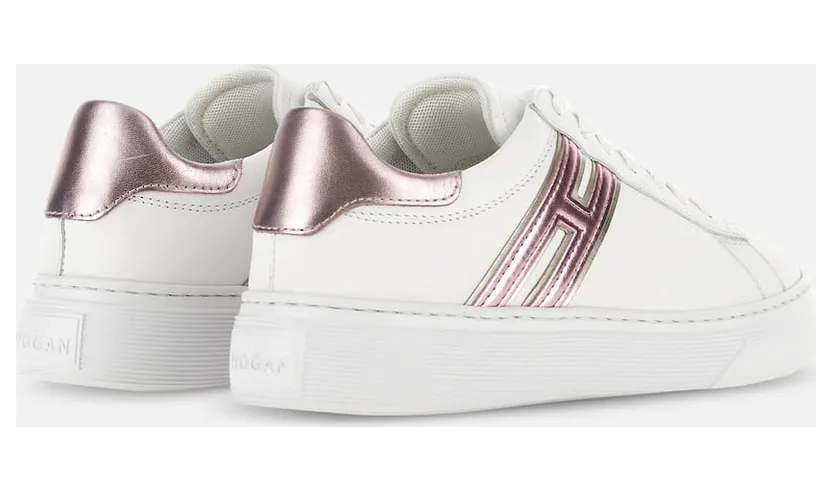 Sneakers Hogan H365 White Pink (HXW3650J310RMW0RUX) (2)