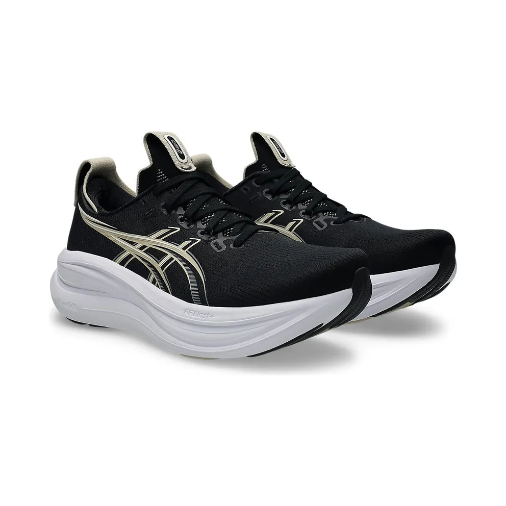 ASICS GEL-NIMBUS 28 “Black / Feather Grey” (1011C127-002)