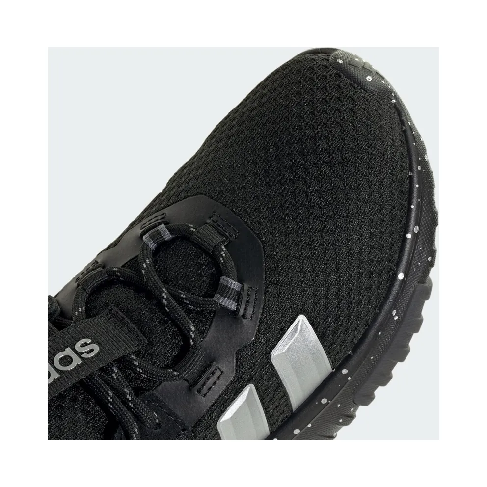 adidas Kaptir 4.0 Shoes Kids “Core Black / Silver Metallic / Core Black” (JR5659)
