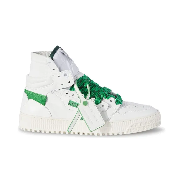 OFF-White Off Court 3.0 Big Lace White Green (OMIA065S24LEA005-0155)