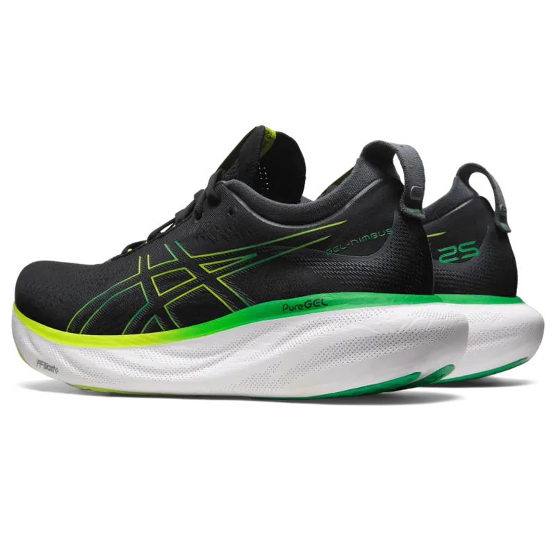 Asics GEL-NIMBUS 25 Black/Lime Zest (1011B547.003)