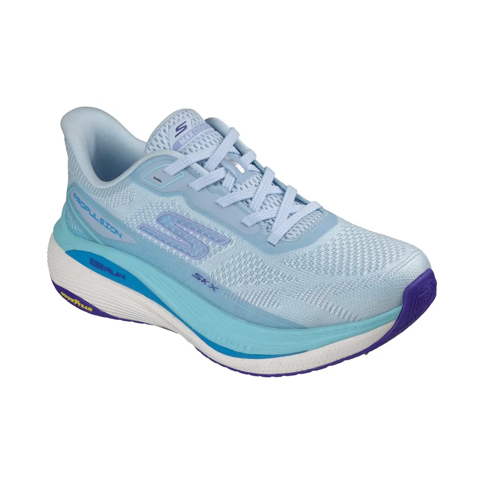 Skechers Max Cushioning Propulsion “Pure Pace Sneaker Blue” (128908BLU)