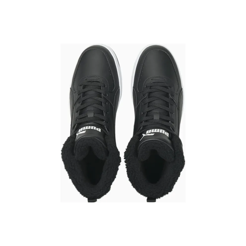Puma Rebound Joy Fur White/Black (375576-01)