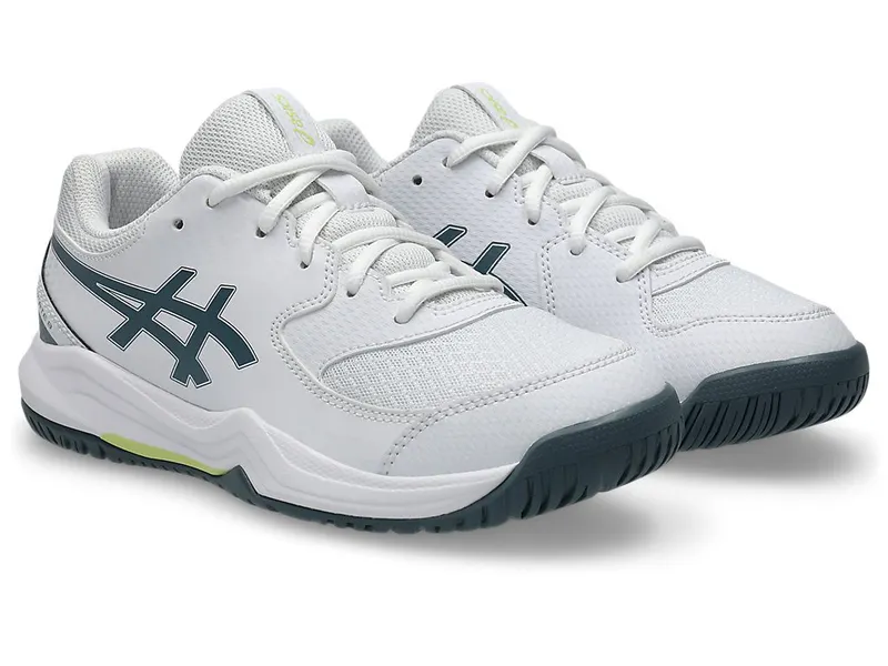ASICS GEL-DEDICATE 8 GS “White / Ironclad” (1044A077-108)