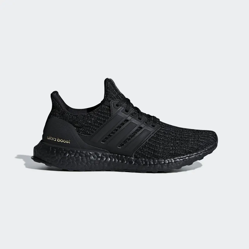 adidas Ultra Boost 4.0 Triple Black Gold (W) CORE BLACK/CORE BLACK/GOLD METALLIC (F36123)