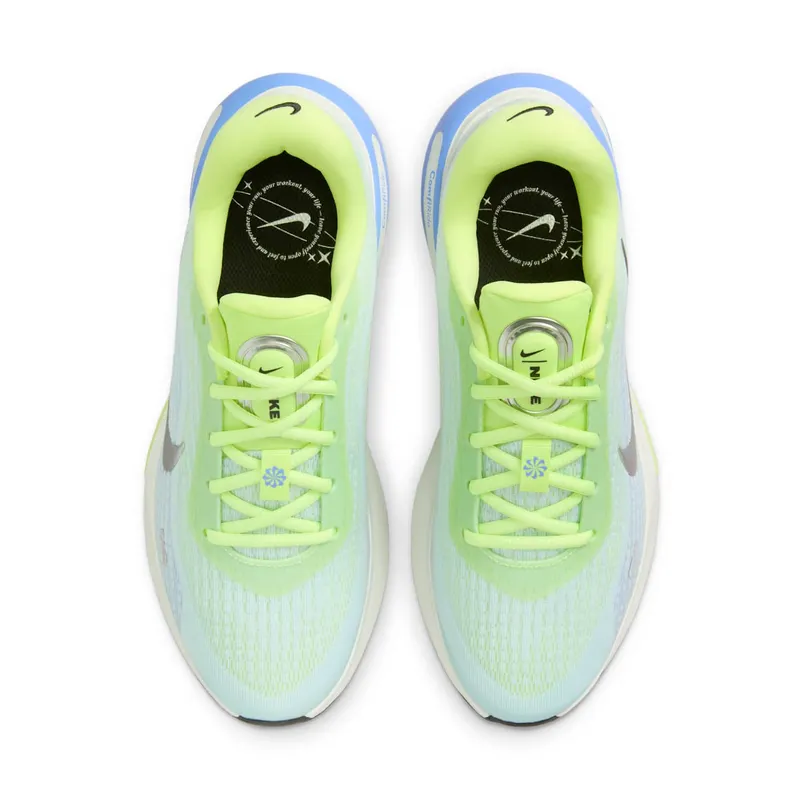 Nike Journey Run Light Lemon Twist Glacier Blue Royal Pulse Metallic Silver (FJ7765-700)