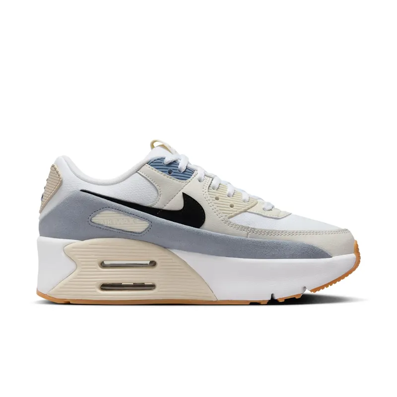 Nike Air Max 90 LV8 “White Ashen Slate Light Orewood Brown Black” (FD4328-106)
