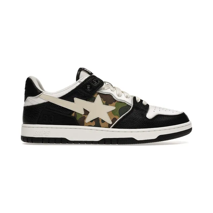 A Bathing Ape Bape SK8 Sta Black (1H20-191-033)