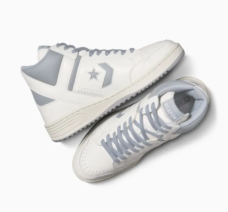 Converse Weapon Leather Vintage White/Ash Stone/Egret (A04397C)