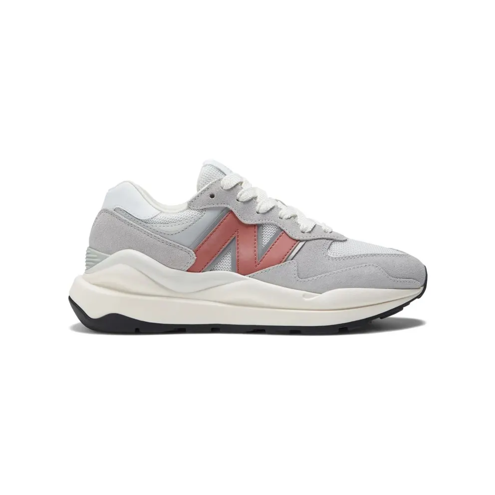 New Balance 57/40 Light Aluminium Mineral Red White (W5740SLC)