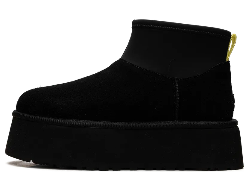 Ugg Classic Mini Dipper Boot “Black Yellow” (1168170-BLK)