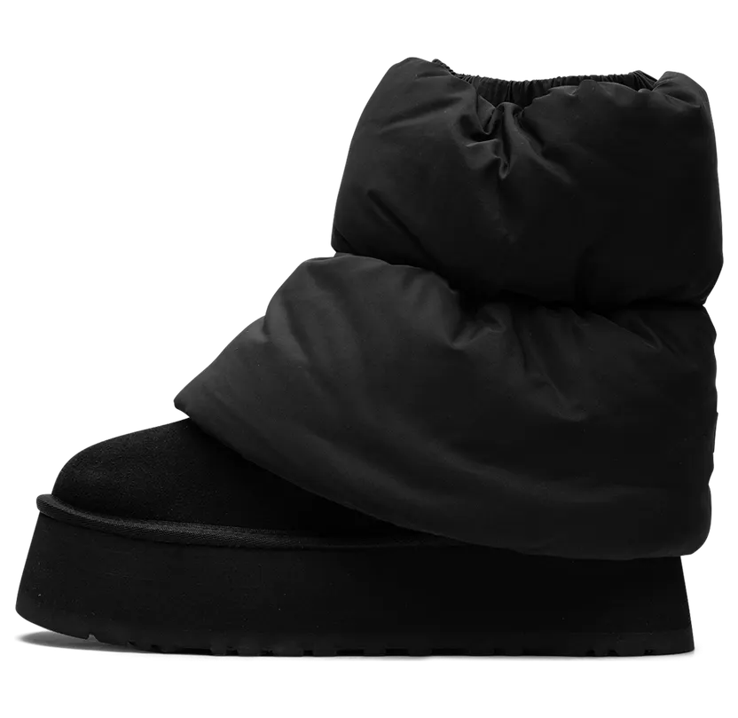 Ugg Classic Mini Dipper Puffer “Black” (1158275-BBLC)