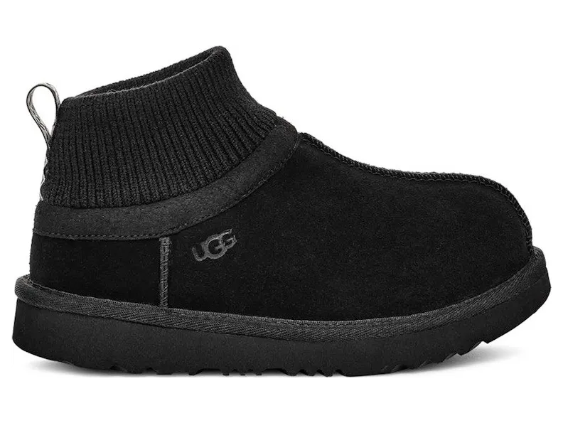 UGG Classic Ultra Stretch Cuff Slide Black (1157702T-BLK)