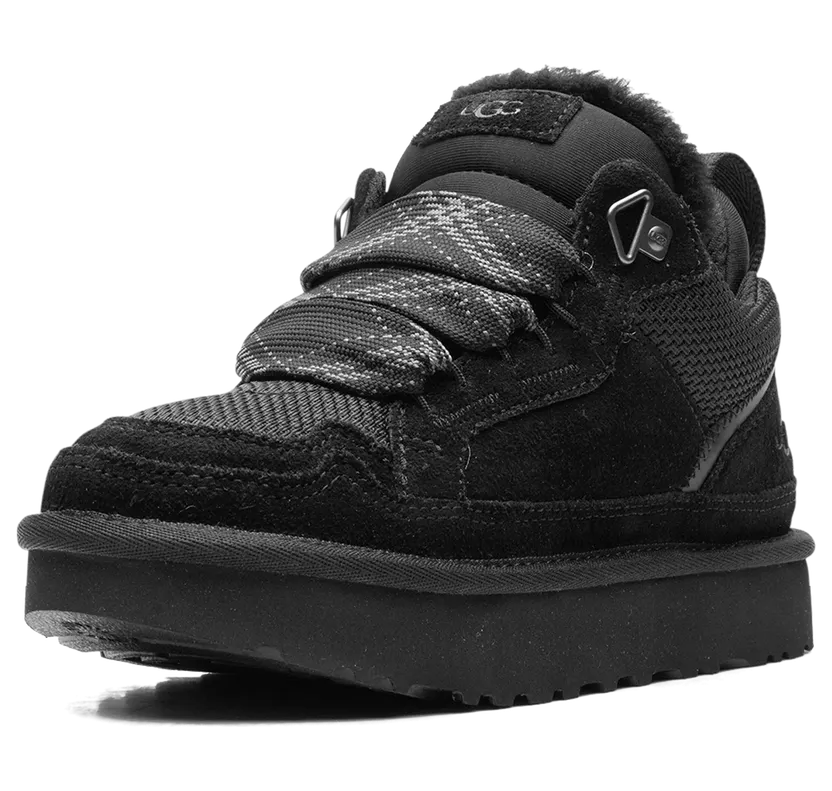UGG Lowmel “Black”: tonales Schwarz mit weichem Kragen (4)