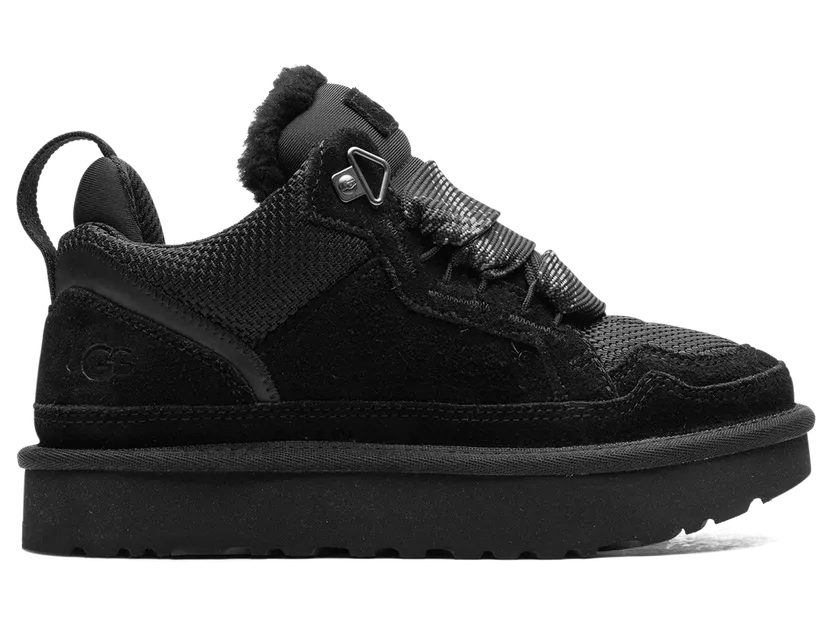 UGG Lowmel “Black”: tonales Schwarz mit weichem Kragen (6)