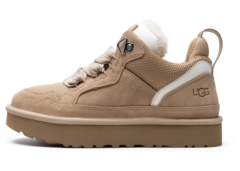 UGG Lowmel “Sand”: Sandtöne auf Plateausohle (2)