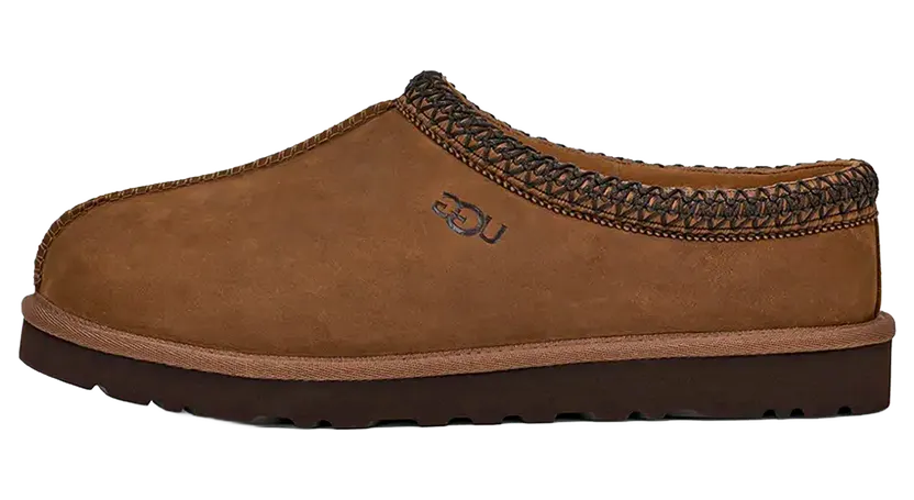 Ugg Tasman II Nubuck Slipper “Dark Chestnut” (1175070-DKC)