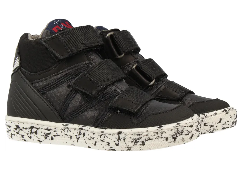 Boys Mid Cut Sneaker 3 Velcro (13357-929)