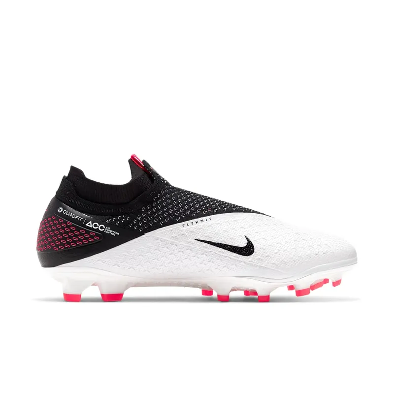 Nike Phantom Vision 2 Elite Dynamic Fit FG Laser Crimson White/Laser Crimson/Black (CD4161-106)