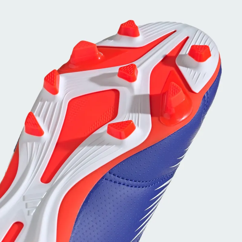 adidas Predator Club Flexible Ground Lucid Blue Cloud White Solar Red (IF6344)