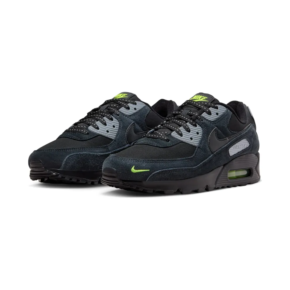 Nike Air Max 90 Black Volt Cool Grey (FQ2377-001)