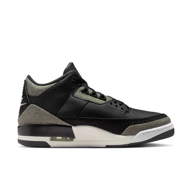Air Jordan 3 “Levi’s – Black Denim” (IR0914-400)