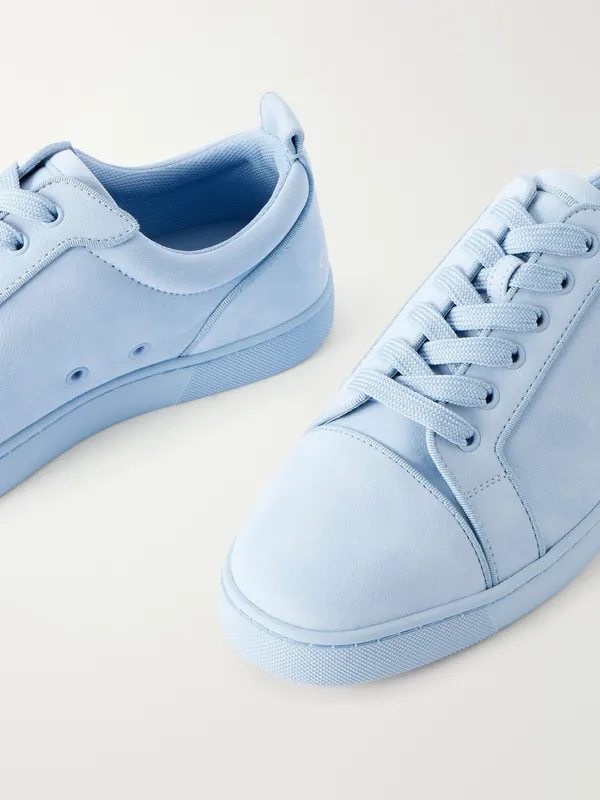 Christian Louboutin Louis Junior Suede Light blue (3260286)