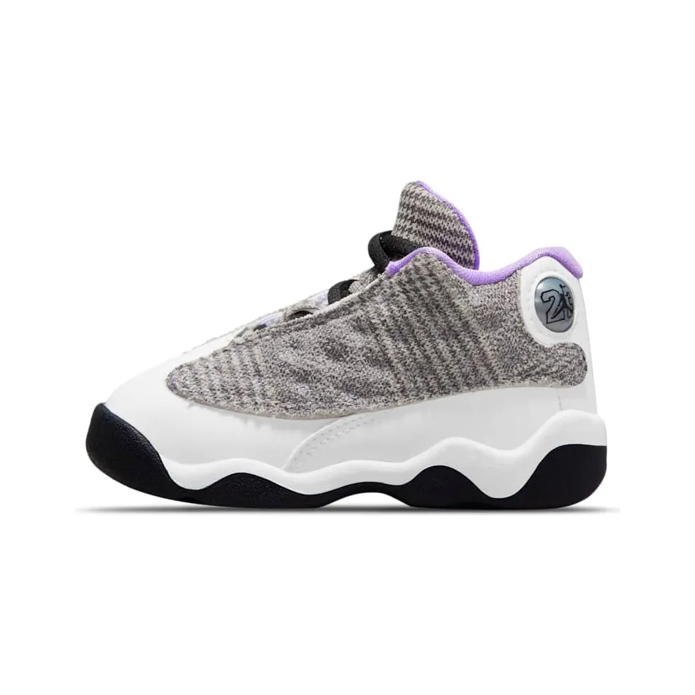 Nike Jordan Baby White & Grey Jordan 13 Retro Houndstooth (DN3940-015)