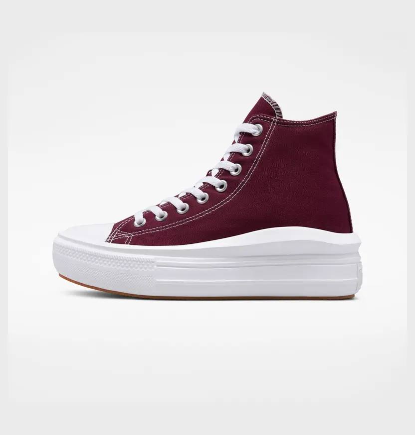 Converse Chuck Taylor All Star Move Platform Seasonal Color Dark Beetroot/wit/wit (A02430C)