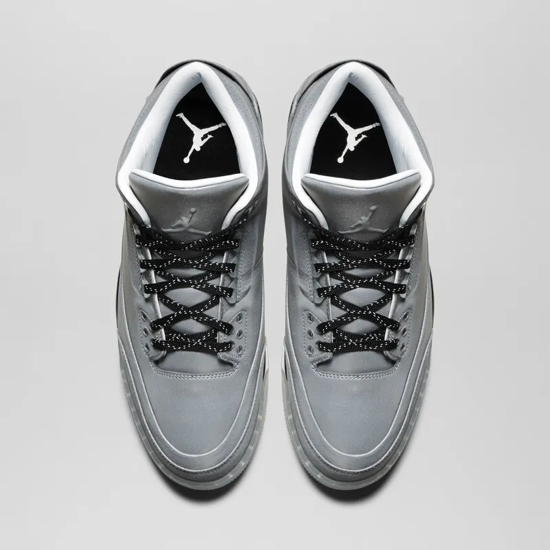 Jordan 3 Retro 5Lab3 Silver Reflect Silver/Reflect Silver-Black-White (631603-003)