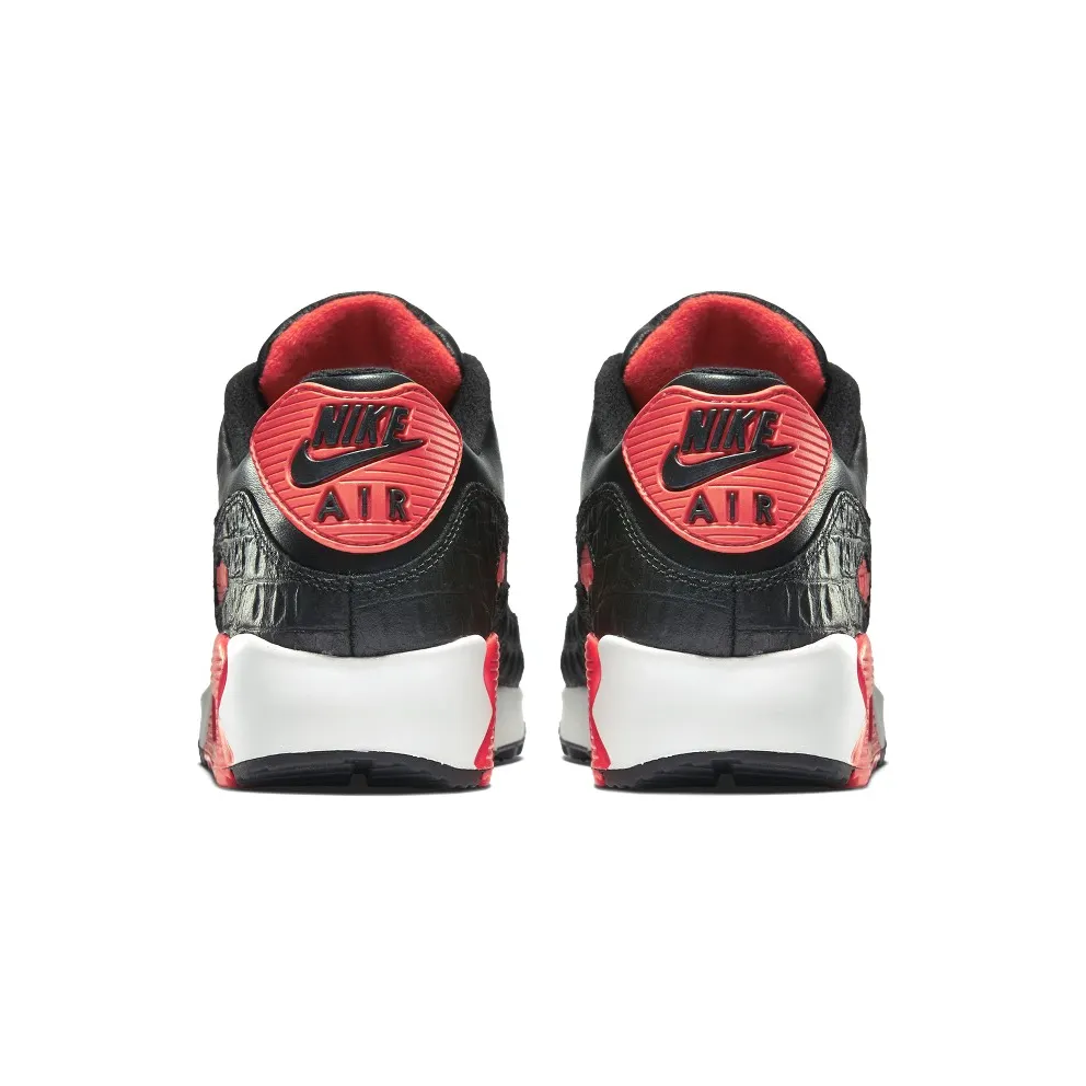 Nike Air Max 90 Black Croc Infrared Black/Black/Infrared (725235-006)