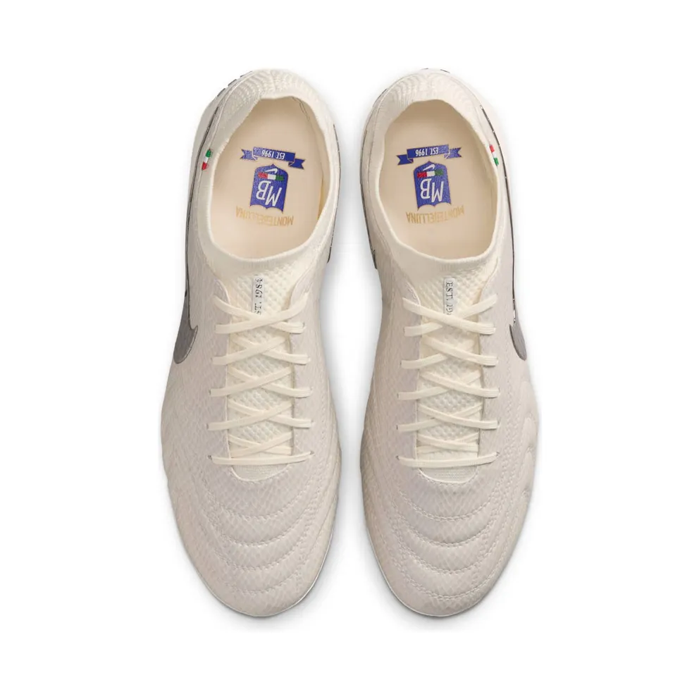 Nike Tiempo Legend 10 Elite Luxe FG Montebelluna Leather White Snakeskin (FZ1487-100)