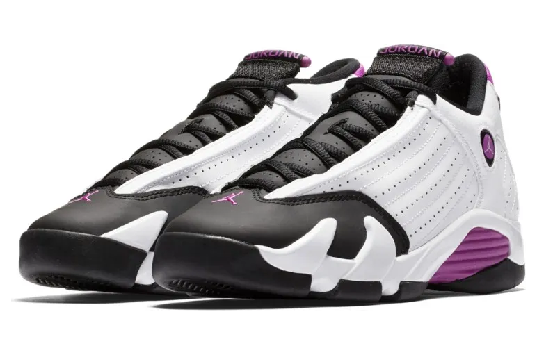 Jordan 14 Retro Fuchsia Flash Black Toe (GS)
