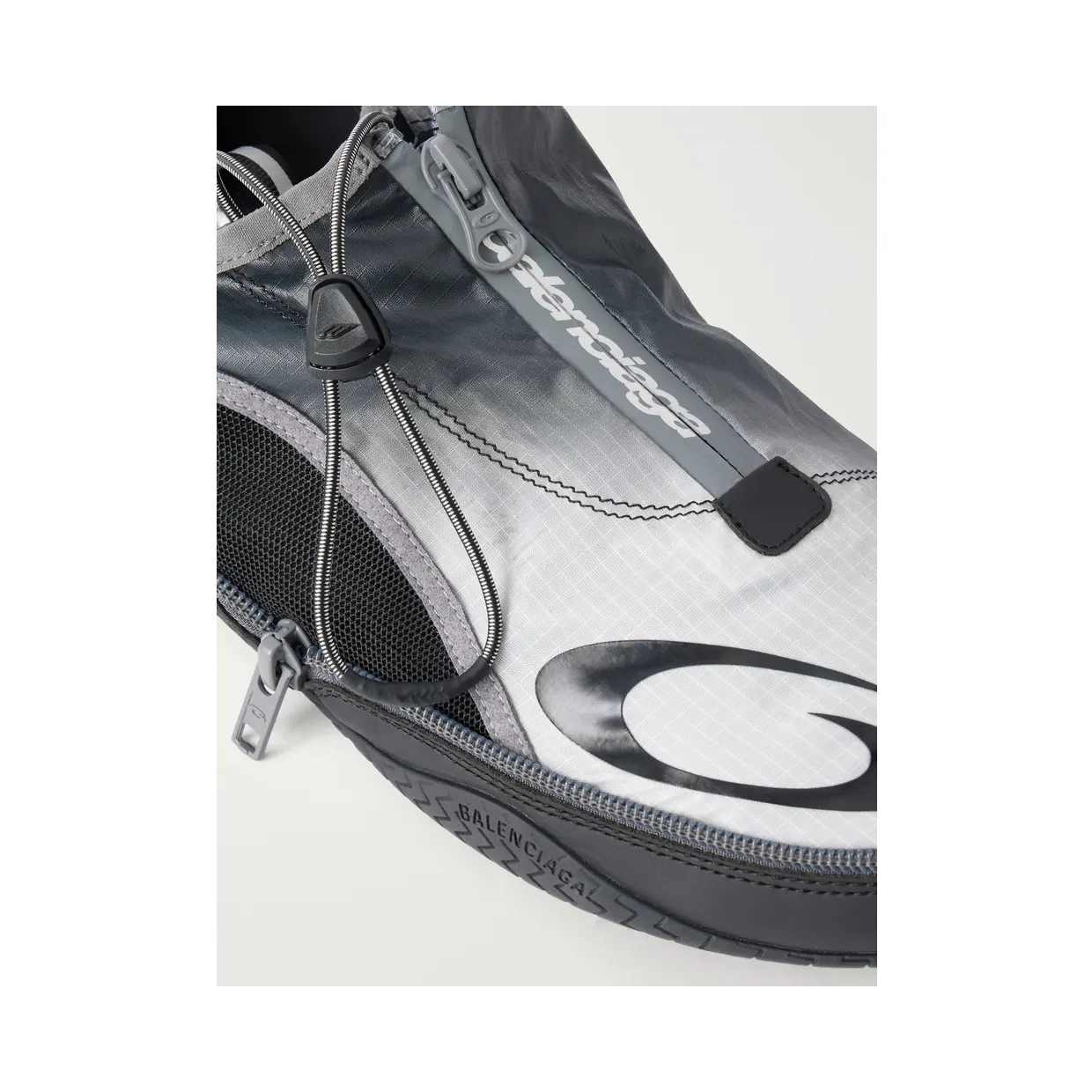 Balenciaga Pocket Fabric Sneakers Gray (874873WPKT1) (5)