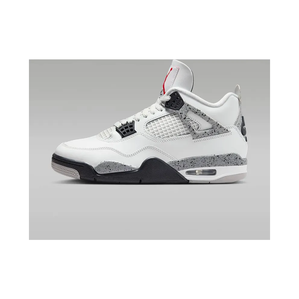 Jordan Air Jordan 4 “Summit White/Fire Red/Tech Grey/Black” (FV5029-100)