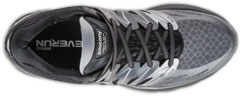 Saucony Hurricane Iso 2 Reflex Black/Grey Black/Grey (S20333-1)