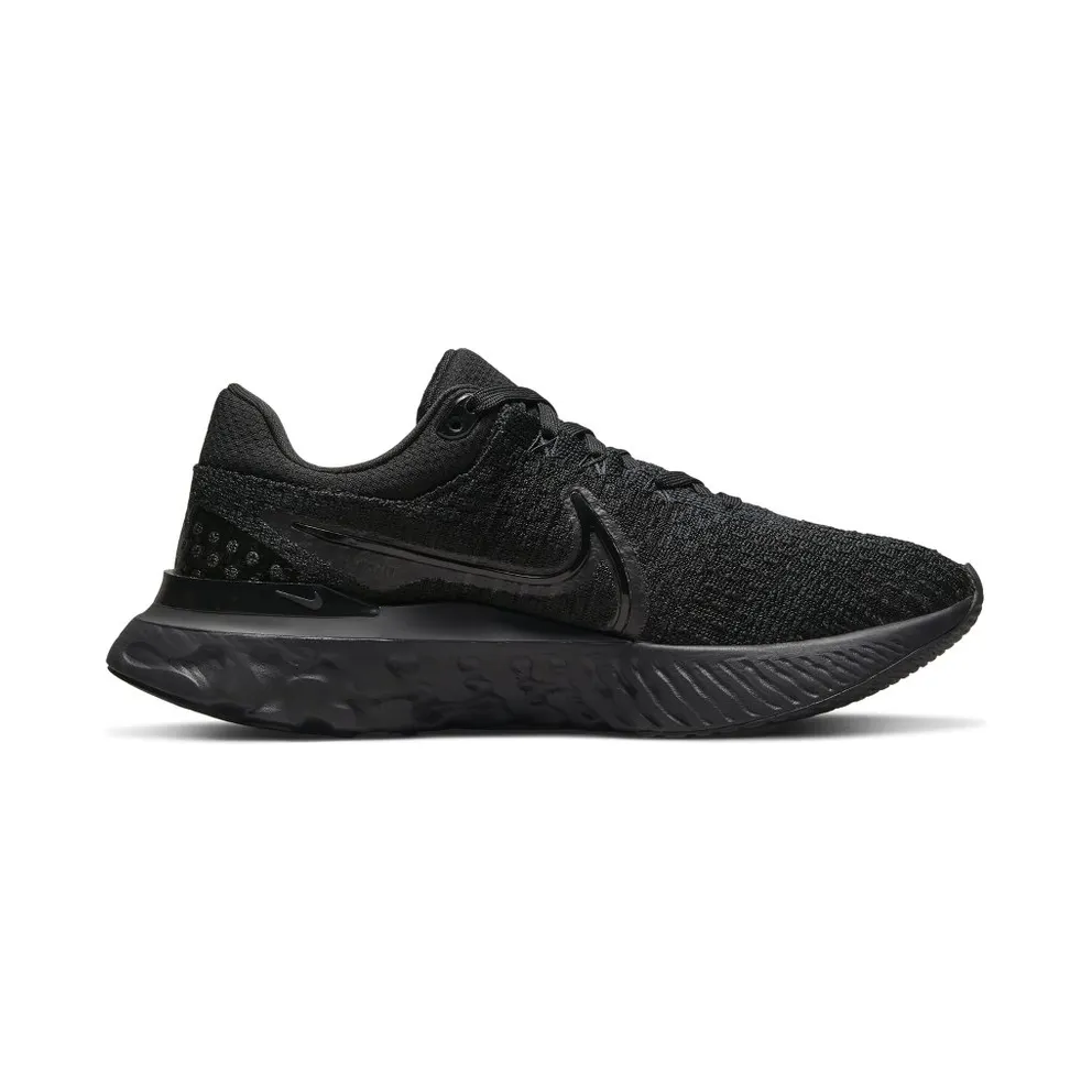 Nike React Infinity Run Flyknit 3 Road Running Black (DD3024-005)