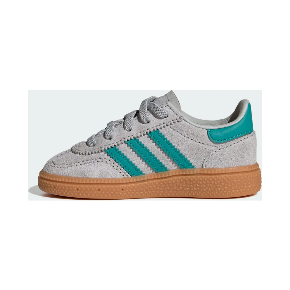 Adidas Handball Spezial Comfort Closure with Elastische Veters Kids Grey Two / Pure Teal / Gum (JP8007)