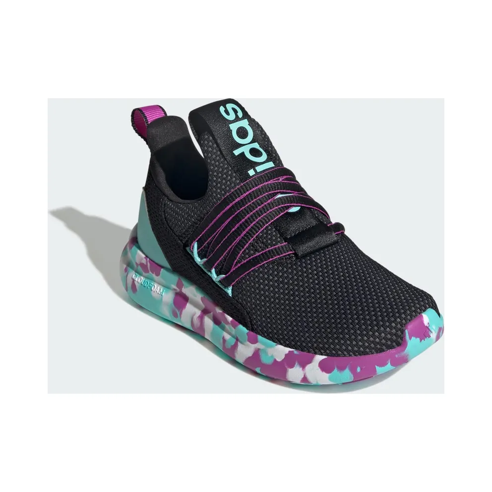 adidas Lite Racer Adapt 7.0 Black Purple Burst Aqua (JS2291)
