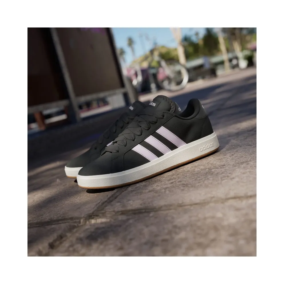 Adidas Grand Court Base 00s Core Black / Ice Lavender / Off White (JQ3596)