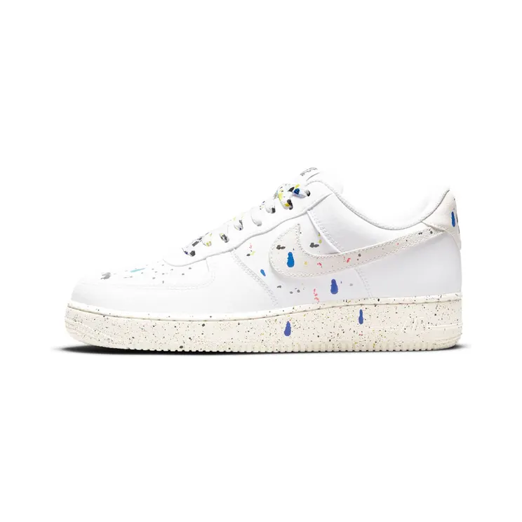 Nike Air Force 1 Low 07 LV8 Paint Splatter “White / Sail” (CZ0339-100)