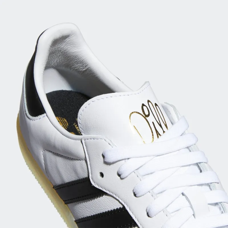adidas Dill Samba Cloud White / Core Black / Gold Metallic (GZ4730)