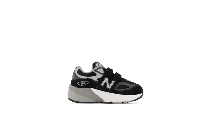 New Balance 990v6 Hook and Loop Black Silver (IV990BK6)