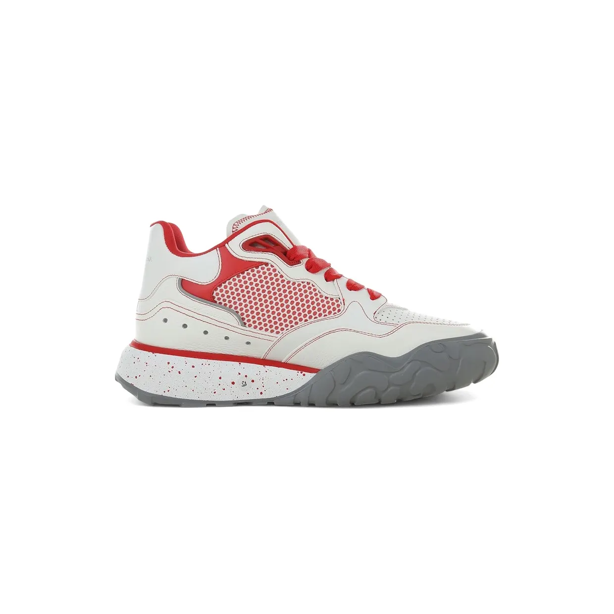 Alexander McQueen Court Trainer White Red (705122 WIBI5 9937)