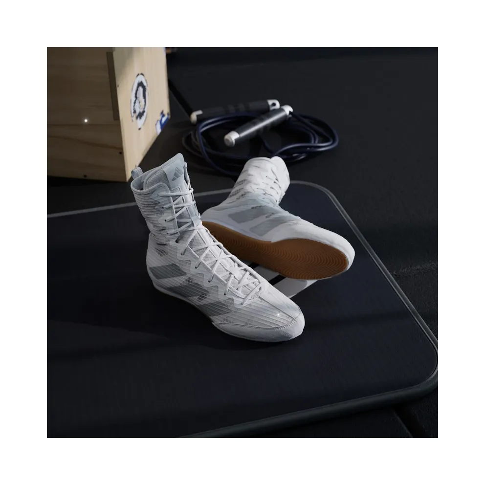 Adidas Box Hog 4 Cloud White / Silver Metallic / Core Black (JS4685)