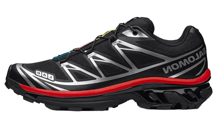 Salomon XT-6 “Black Fiery Red Silver” (L47988-200)